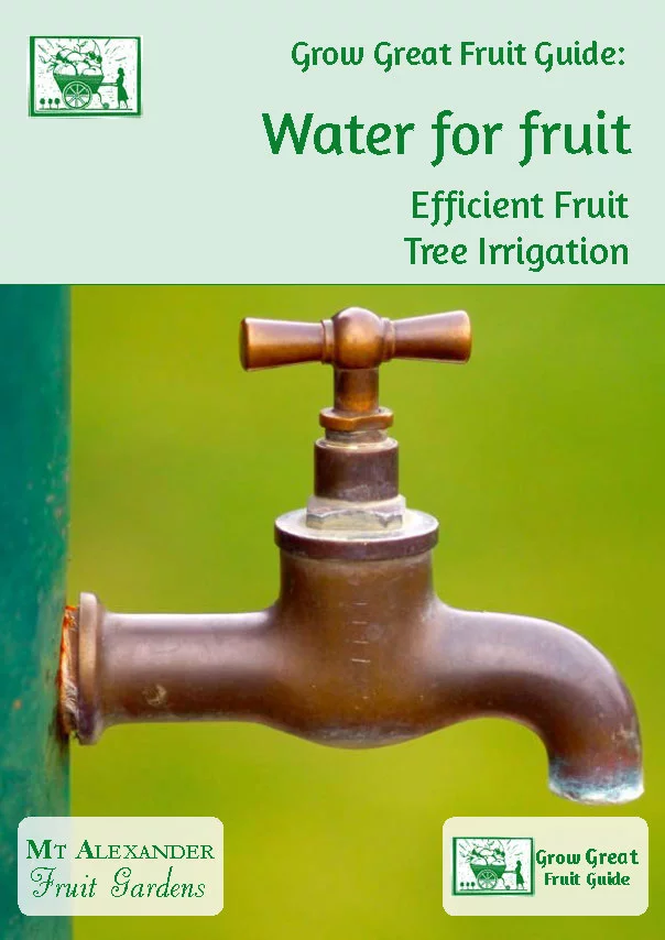 irrigation for organic fruit trees