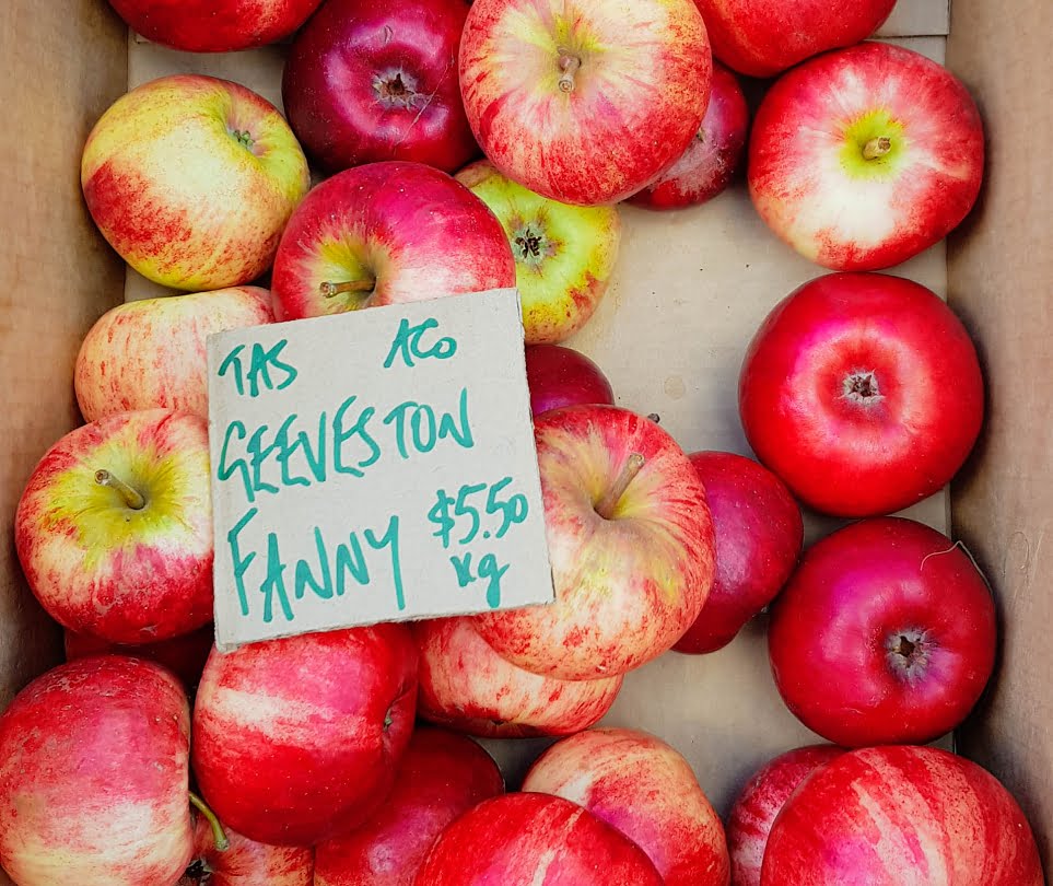 Geeveston Fanny, a popular and delicious Tasmanian apple variety